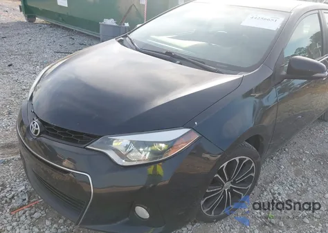 2016 Toyota Corolla S Plus z USA, uszkodzony, nr VIN 5YFBURHE8GP485408